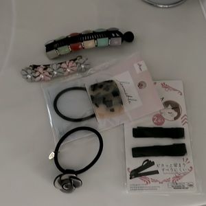 Assorted Hair Barrettes/Ties
